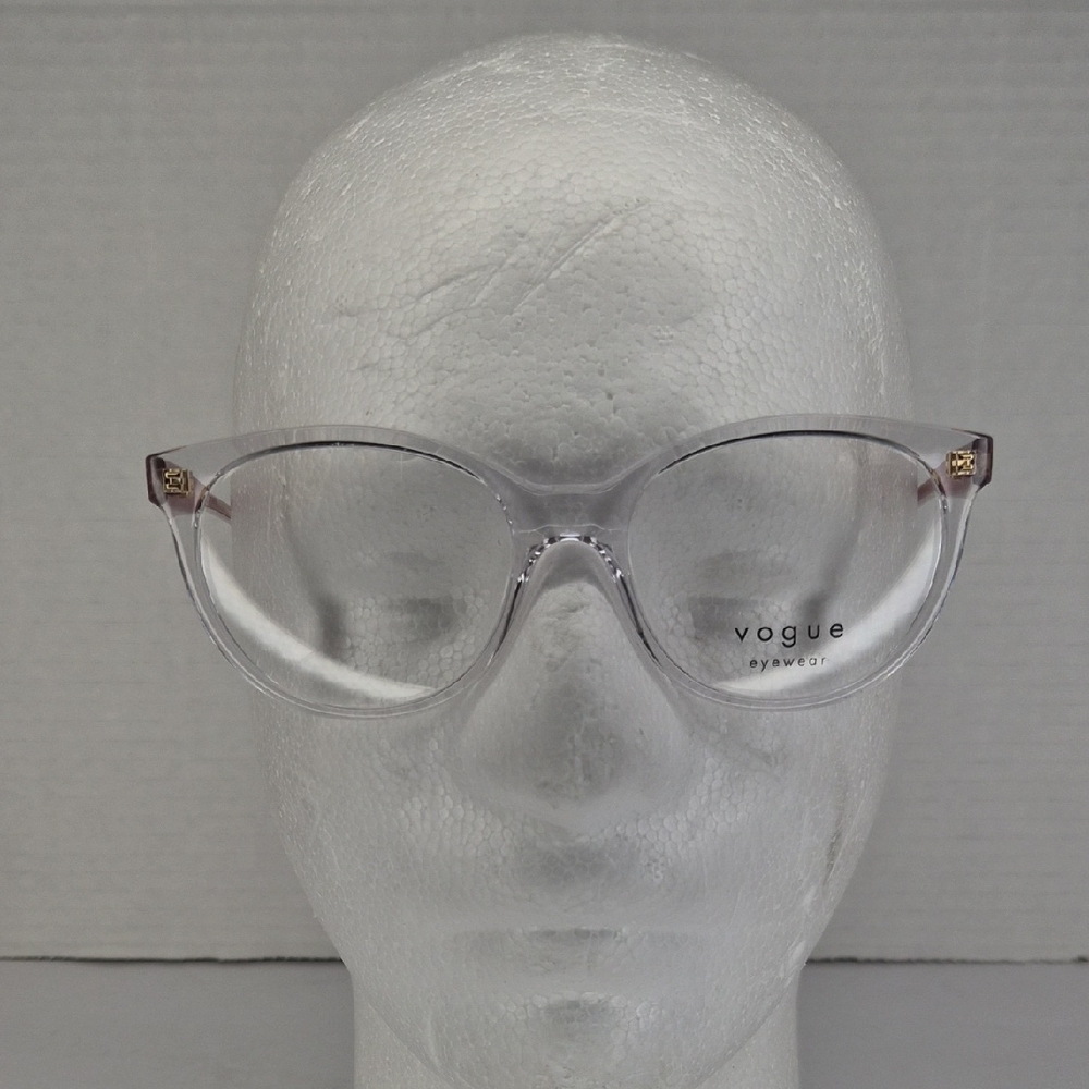 Vogue Eyewear Women's Transparent Round Frame Glasses